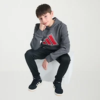 adidas Big Kid Boys Long Sleeve Active Hoodie