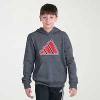 adidas Big Kid Boys Long Sleeve Active Hoodie