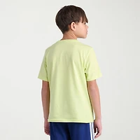adidas Big Kid Boys Crew Neck Short Sleeve Regular Fit Graphic T-Shirt