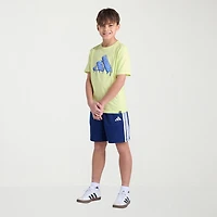 adidas Big Kid Boys Crew Neck Short Sleeve Regular Fit Graphic T-Shirt
