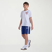 adidas Big Kid Boys Crew Neck Short Sleeve Regular Fit Graphic T-Shirt