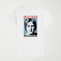 Novelty Mens Crew Neck Short Sleeve Regular Fit The Beatles Graphic T-Shirt