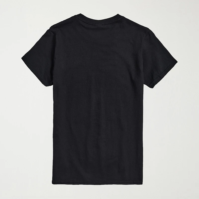 Novelty Mens Crew Neck Short Sleeve Regular Fit Peanuts Graphic T-Shirt