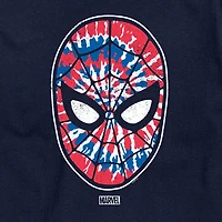 Novelty Mens Crew Neck Short Sleeve Regular Fit Marvel Spiderman Graphic T-Shirt