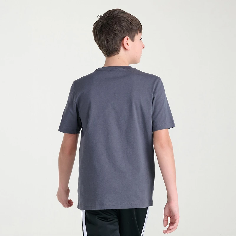 adidas Big Kid Boys Crew Neck Short Sleeve Regular Fit Graphic T-Shirt