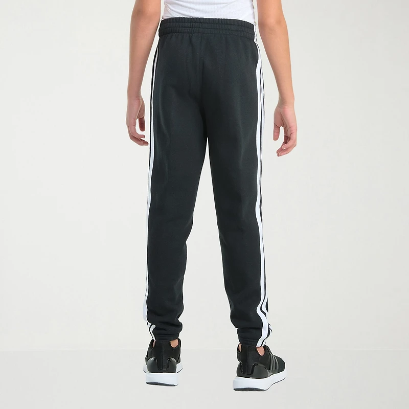 adidas Big Kid Boys Drawstring Waist Tapered Regular Fit Jogger Pant