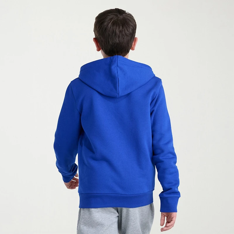 adidas Big Kid Boys Long Sleeve Fleece Active Husky Hoodie