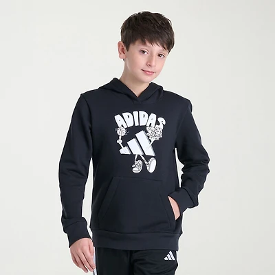 adidas Big Kid Boys Long Sleeve Active Hoodie