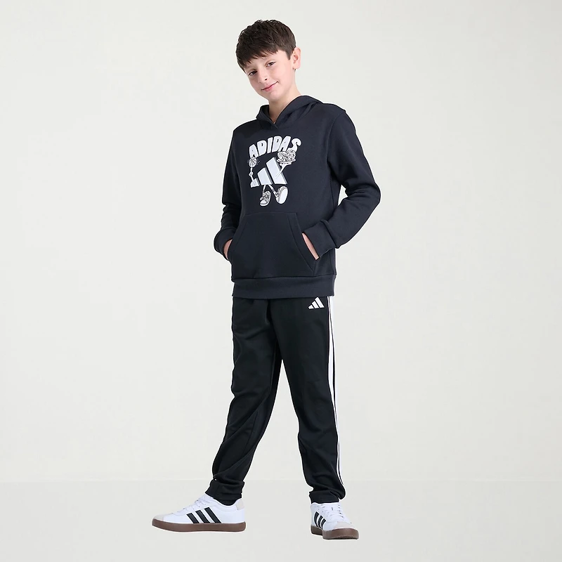 adidas Big Kid Boys Long Sleeve Active Hoodie