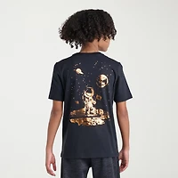 adidas Big Kid Boys Crew Neck Short Sleeve Regular Fit Graphic T-Shirt