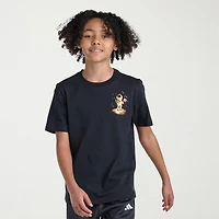 adidas Big Kid Boys Crew Neck Short Sleeve Regular Fit Graphic T-Shirt