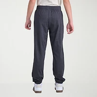adidas Big Kid Boys Drawstring Waist Cuffed Mid Rise Regular Fit Jogger Pant