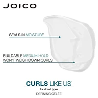 Joico Curls Like Us Define & Seal Curl Defining Gelee Hair Gel 8.5 oz.