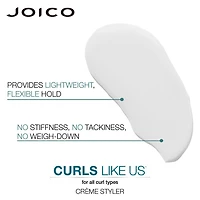 Joico Curls Like Us Hydrate & Define Curl Crème Styler Hair Cream 6.7 oz.