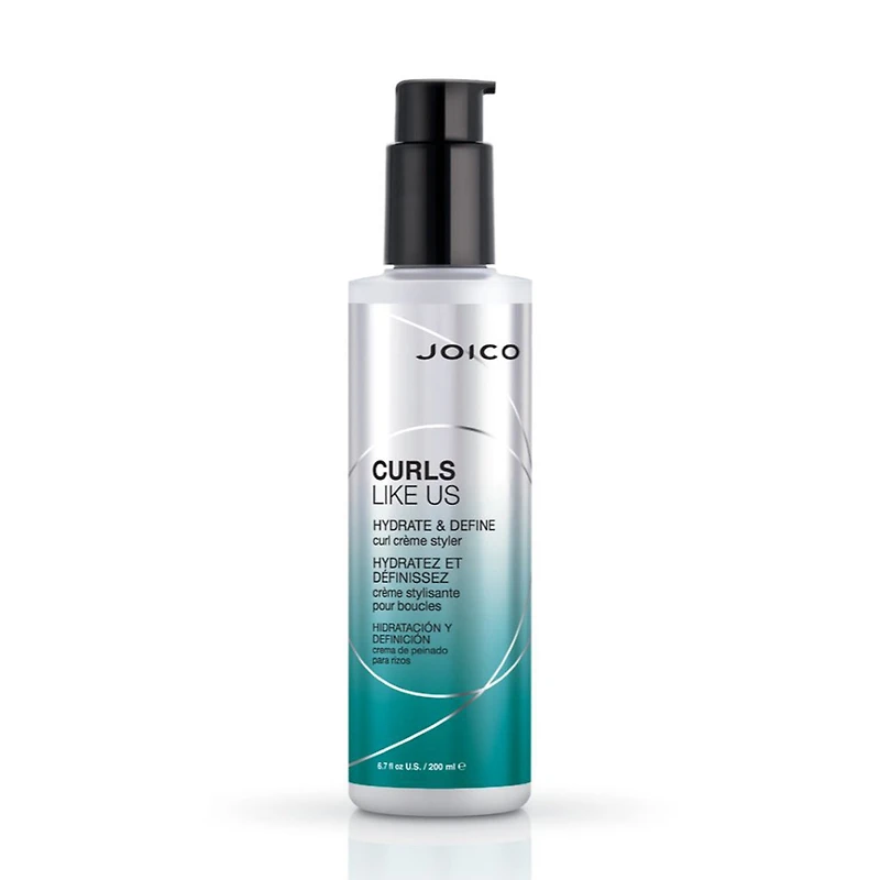 Joico Curls Like Us Hydrate & Define Curl Crème Styler Hair Cream 6.7 oz.