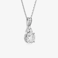 Limited Quantities! (F / Si1) Womens 1/ CT. T.W. Lab Grown White Diamond Sterling Silver 18 Inch Pendant Necklace