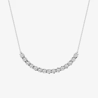Limited Quantities! (F / Si1) Womens 1 CT. T.W. Lab Grown White Diamond Sterling Silver 18 Inch Pendant Necklace