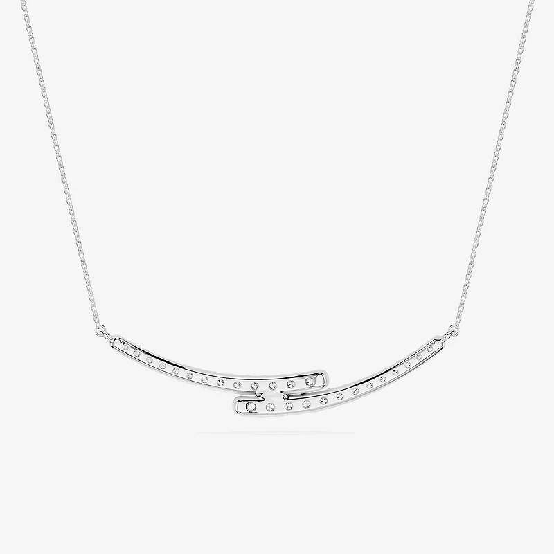 Limited Quantities! (F / Si1) Womens 1 CT. T.W. Lab Grown White Diamond Sterling Silver 18 Inch Pendant Necklace