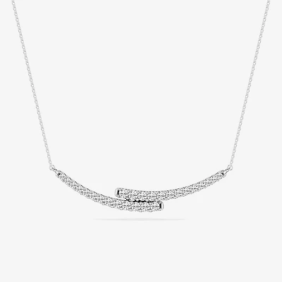 Limited Quantities! (F / Si1) Womens 1 CT. T.W. Lab Grown White Diamond Sterling Silver 18 Inch Pendant Necklace