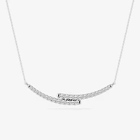 Limited Quantities! (F / Si1) Womens 1 CT. T.W. Lab Grown White Diamond Sterling Silver 18 Inch Pendant Necklace