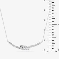Limited Quantities! (F / Si1) Womens 1 CT. T.W. Lab Grown White Diamond Sterling Silver 18 Inch Pendant Necklace