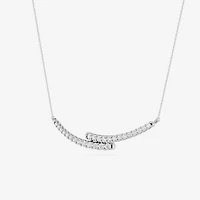 Limited Quantities! (F / Si1) Womens 1 CT. T.W. Lab Grown White Diamond Sterling Silver 18 Inch Pendant Necklace