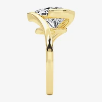 Grown Gorgeous (F / Vs2) Womens 3 3/8 Ct. Lab White Diamond 14K Gold Pear Solitaire Engagement Ring