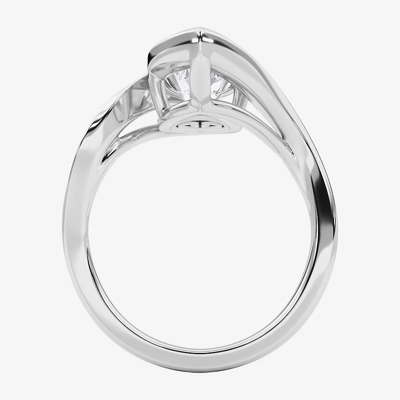 Grown Gorgeous (F / Vs2) Womens 2 1/4 CT. Lab White Diamond 14K Gold Marquise Solitaire Engagement Ring