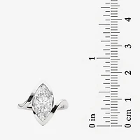 Grown Gorgeous (F / Vs2) Womens 2 1/4 CT. Lab White Diamond 14K Gold Marquise Solitaire Engagement Ring