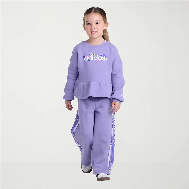 adidas Toddler Girls 2-pc. Pant Set