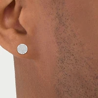 (J / I3) 1/6 CT. Natural White Diamond 10K Gold 7.7mm Round Stud Earrings
