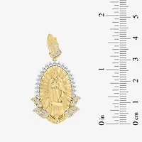 1/2 CT. (I / I2-I3) White Diamond 10K Gold Charm