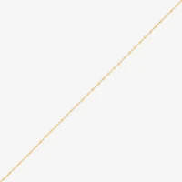 Made in Italy Womens 10K Gold Inch Chain Necklace