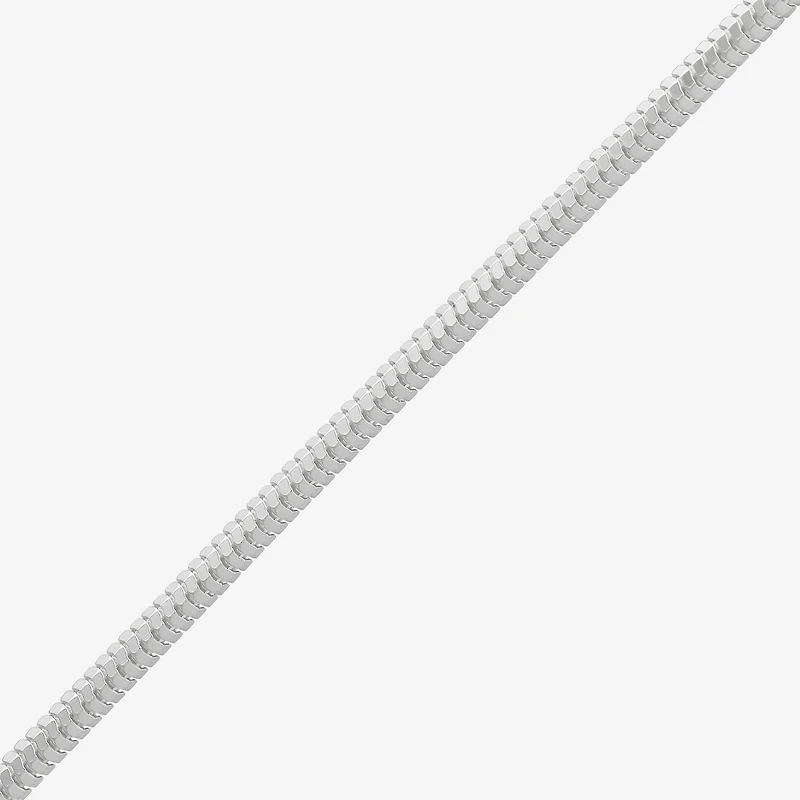 Made in Italy Mens Sterling Silver 18 Inch Snake Chain Necklace