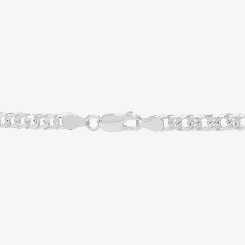 Made in Italy Unisex Adult Sterling Silver 24 Inch Cuban Chain Necklace