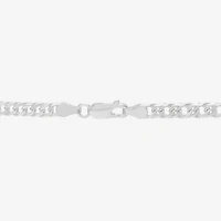 Made in Italy Unisex Adult Sterling Silver 24 Inch Cuban Chain Necklace