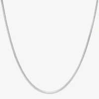 Made in Italy Womens Sterling Silver 20 Inch Snake Chain Necklace