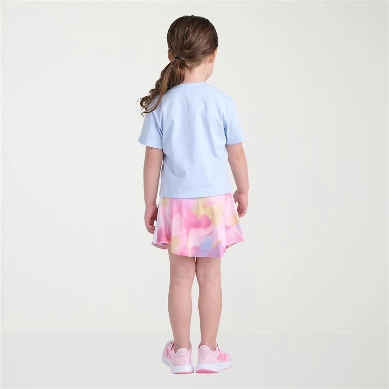 adidas Little Girls 2-pc. Skort Set