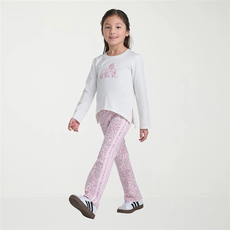 adidas Little Girls 2-pc. Legging Set