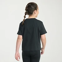 adidas Big Kid Girls Crew Neck Short Sleeve Regular Fit Graphic T-Shirt
