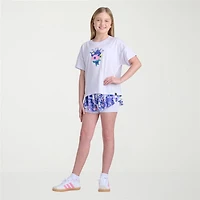 adidas Big Kid Girls Crew Neck Short Sleeve Active T-Shirt