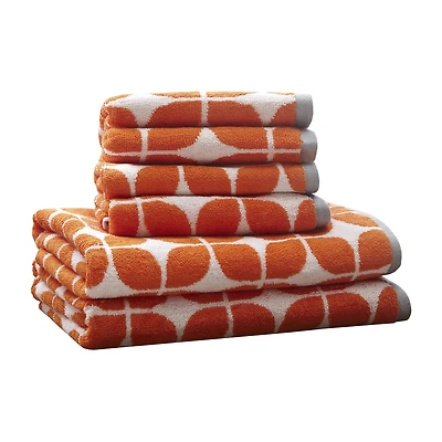 Intelligent Design Elena 6-pc. Bath Towel Set