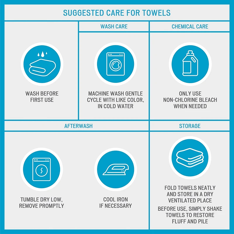 Madison Park Nantucket 6-pc. Bath Towel Set