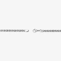 Mens Brushed Stainless Steel 22mm Foxtail Bracelet