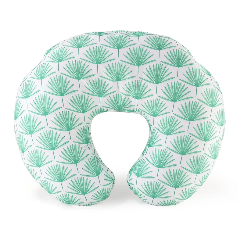 The Peanutshell Boho Botanical Nursing Pillow
