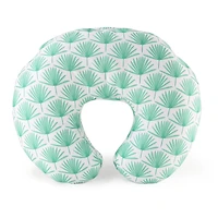 The Peanutshell Boho Botanical Nursing Pillow