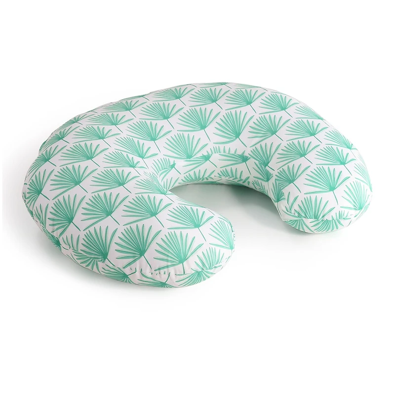The Peanutshell Boho Botanical Nursing Pillow