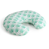 The Peanutshell Boho Botanical Nursing Pillow