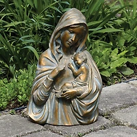 Roman 14.25in Madonna Statue