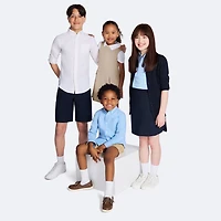 IZOD Little & Big Kid Boys Stretch Fabric Adjustable Waist Hybrid Short